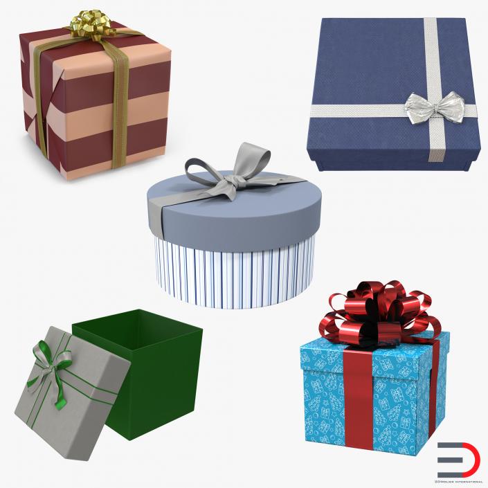 3D model Giftboxes Collection